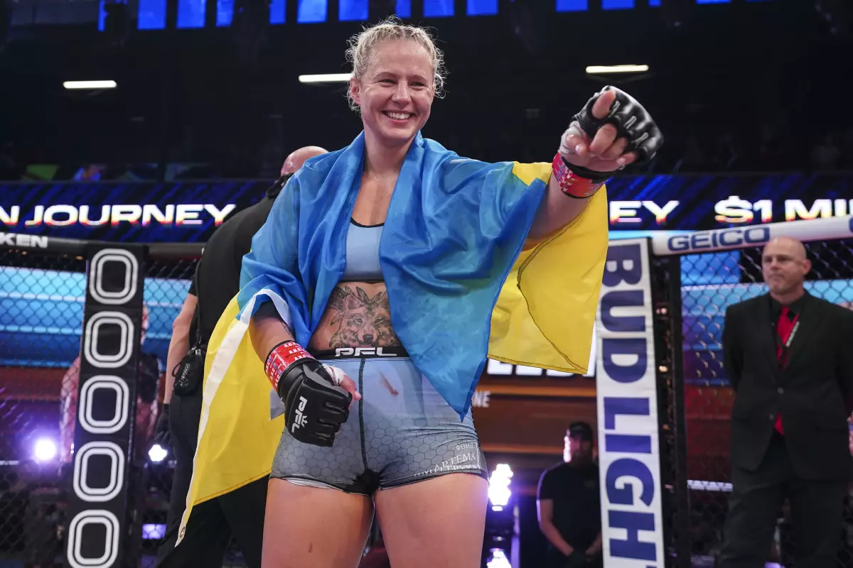 PFL fighter Olena Kolesnyk