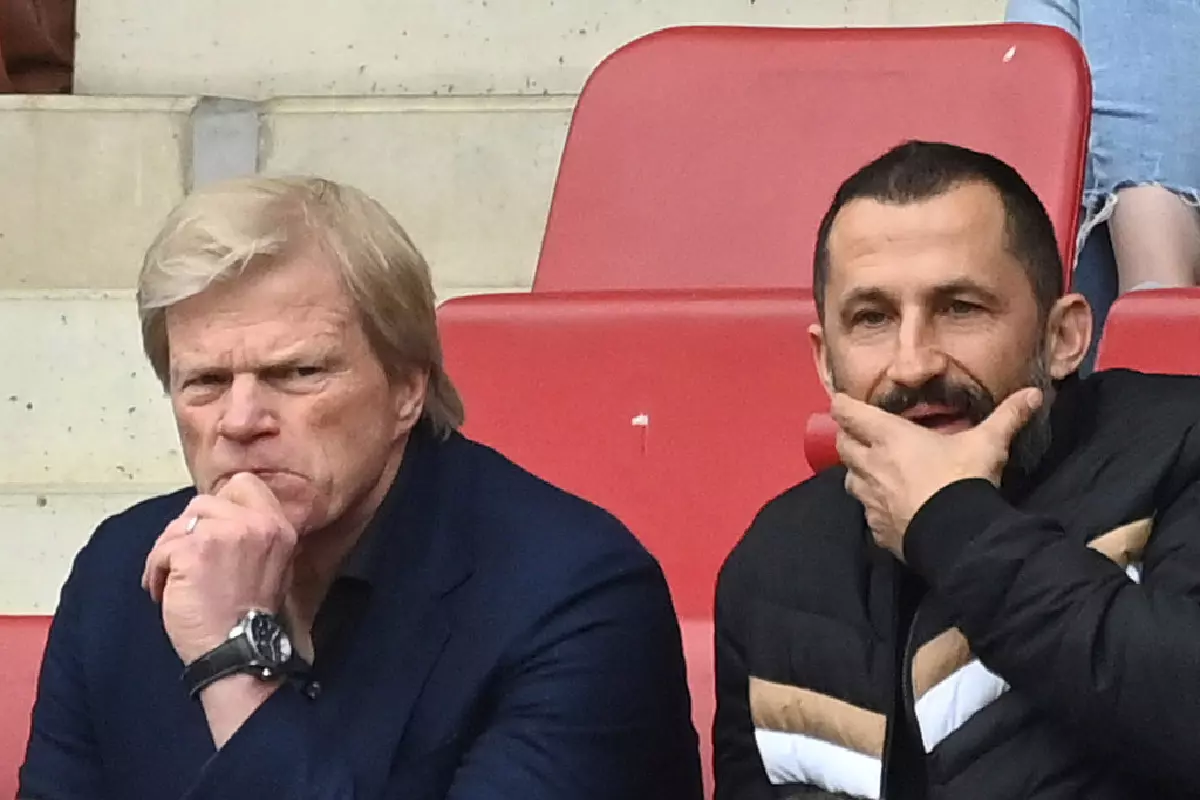 Oliver Kahn and Hasan Salihamidzic