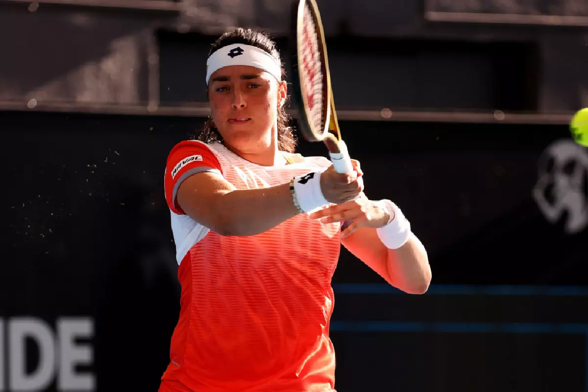 Ons Jabeur of Tunisia - Jan 2023