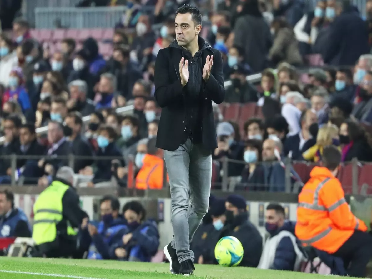 Xavi FC Barcelona November 20, 2021