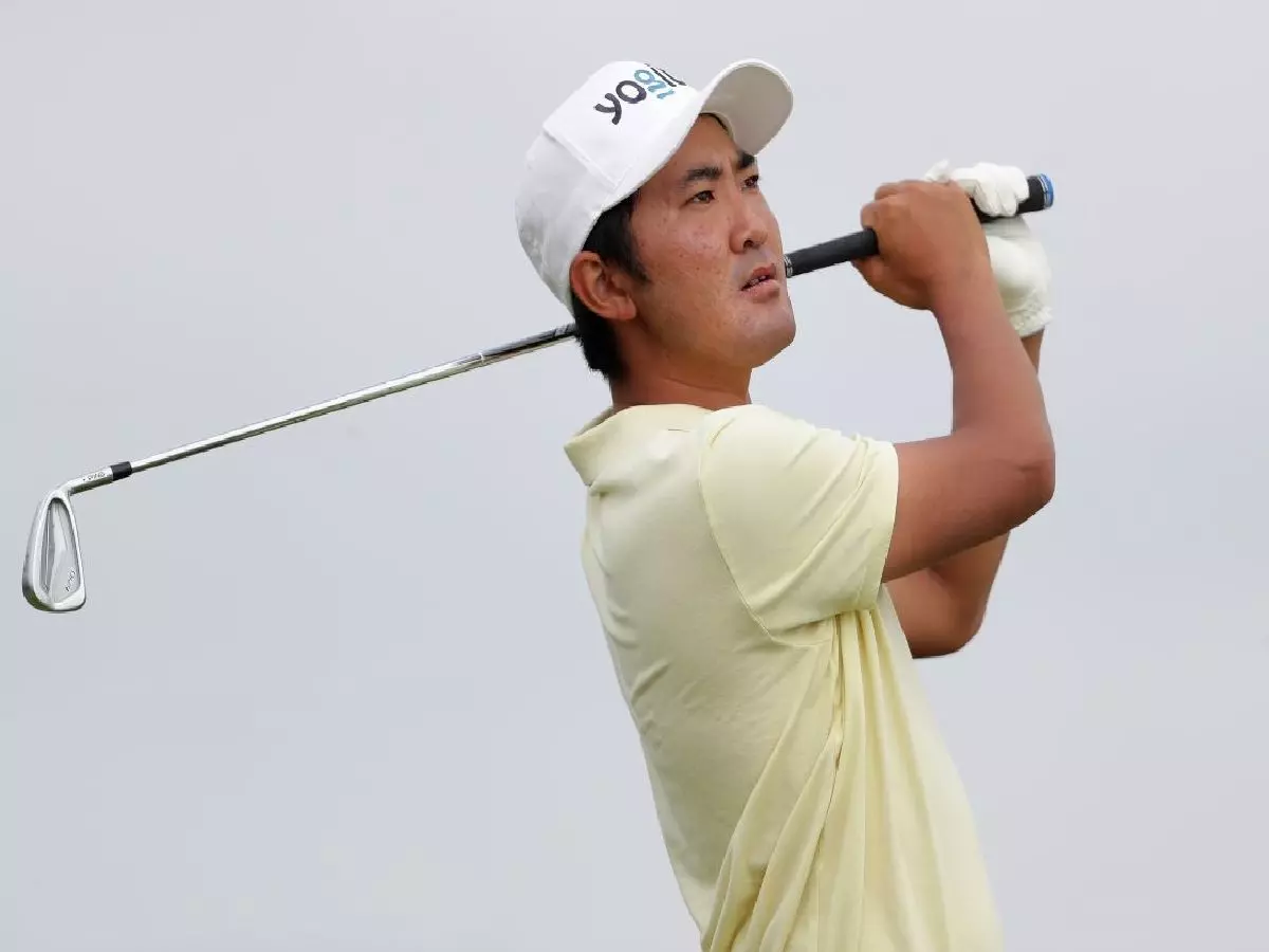Japan's Takumi Kanaya during day one of The Open at The Royal St George's Golf Club