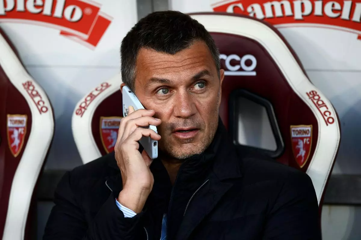 Paolo Maldini, technical area director of AC Milan