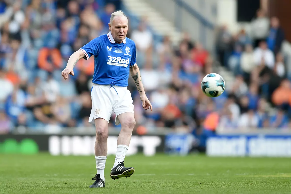 Paul Gascoigne, Rangers Legends match