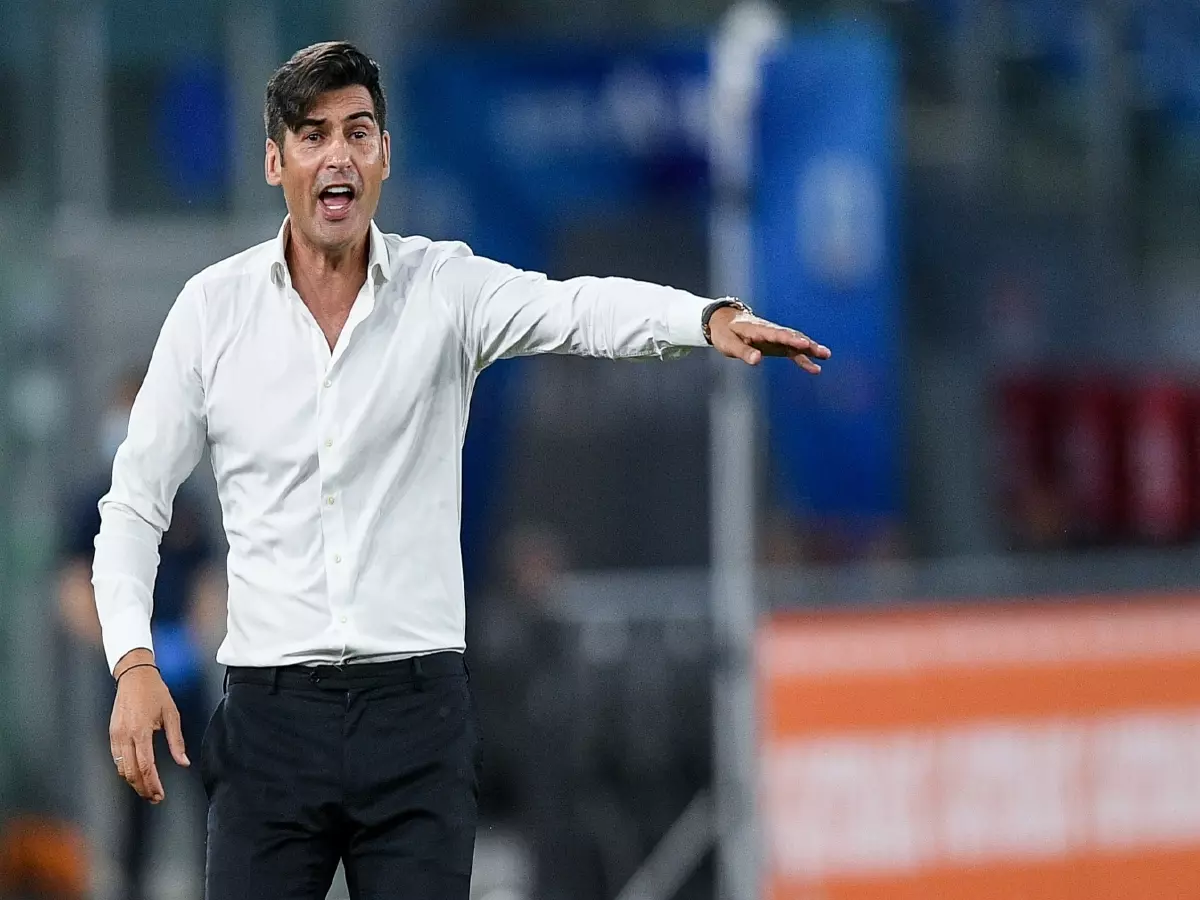 Paulo Fonseca, former manager of AS Roma