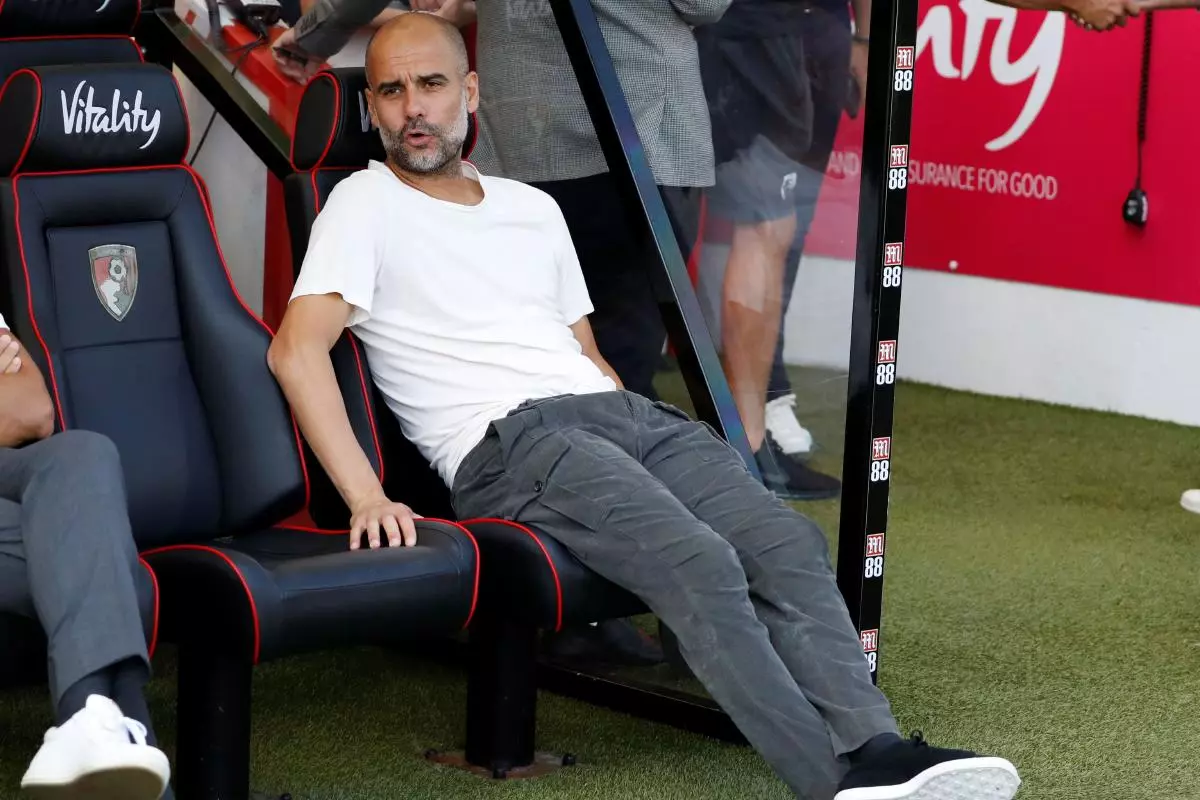 Pep Guardiola Man City at Bournemouth