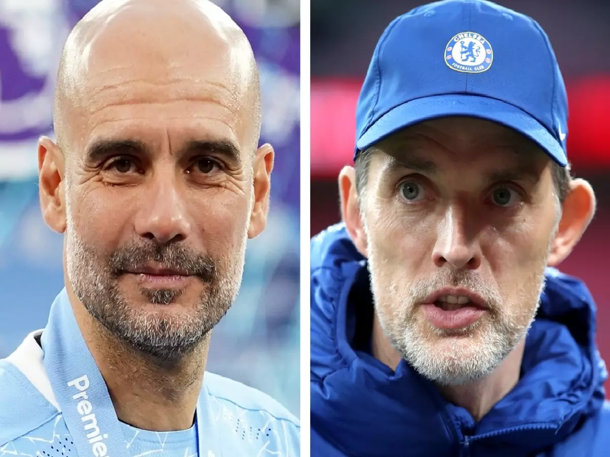 Pep Guardiola Thomas Tuchel UCL final May21