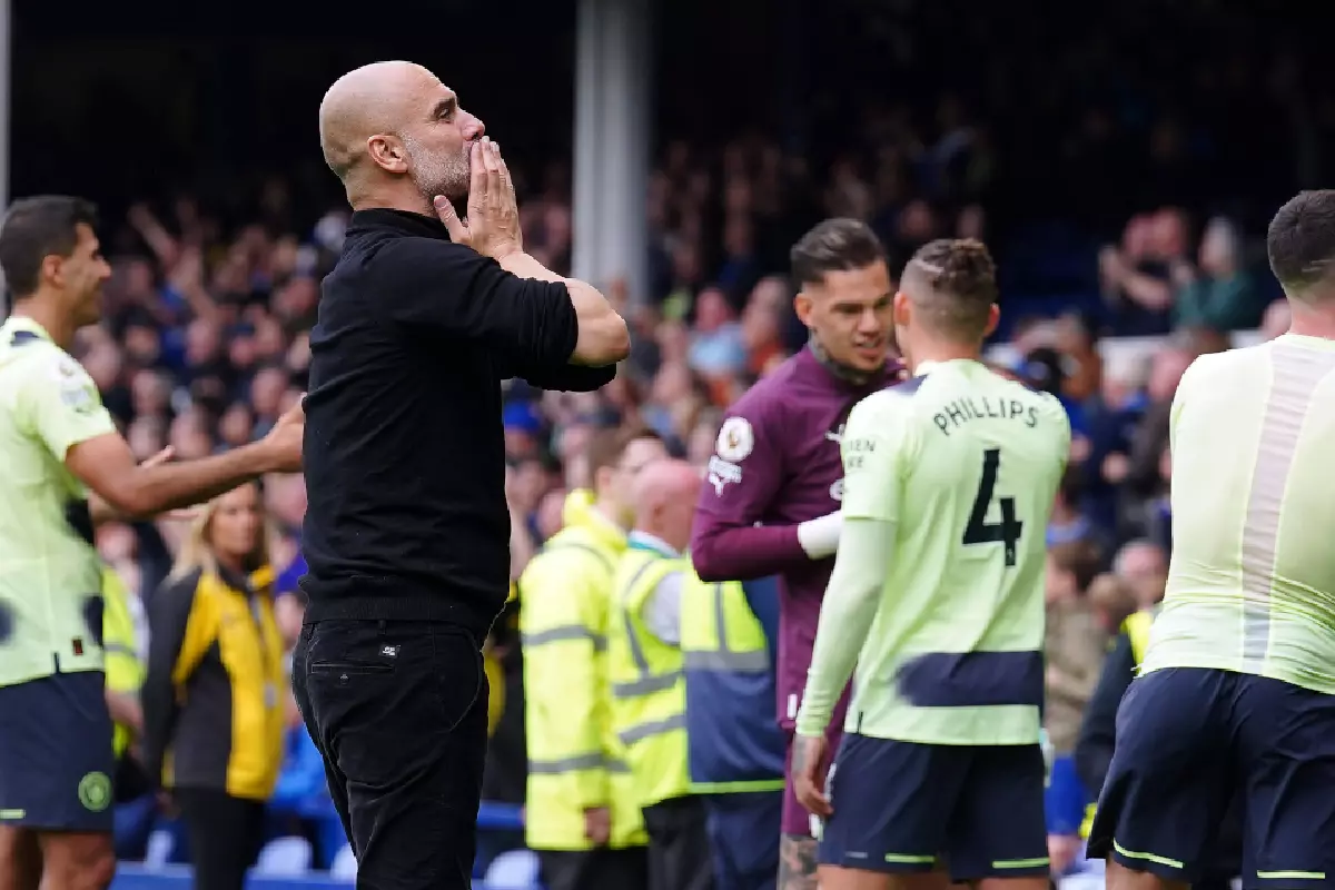 Pep Guardiola vs Everton May 2023