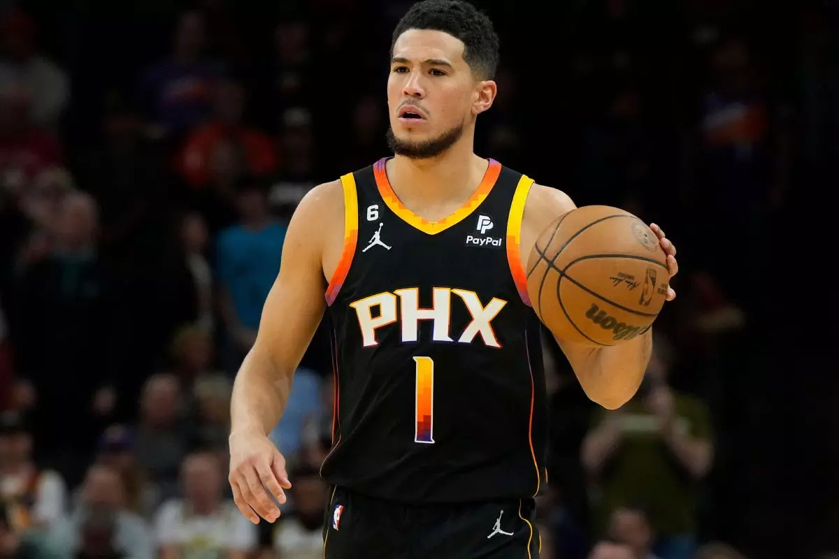 Phoenix Suns guard Devin Booker