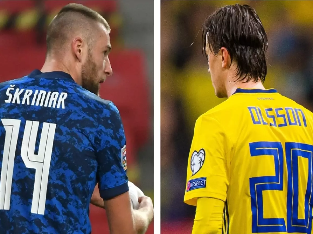 Memphis Depay Mario Fernandes Kristoffer Olsson Milan Skriniar 