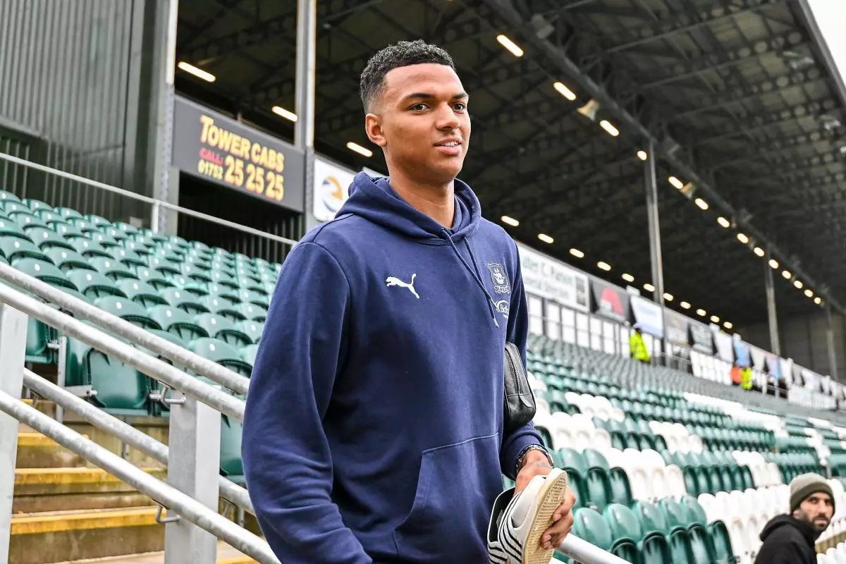 Plymouth Argyle forward Morgan Whittaker