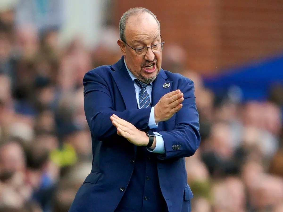Rafa Benitez Everton Octover 21
