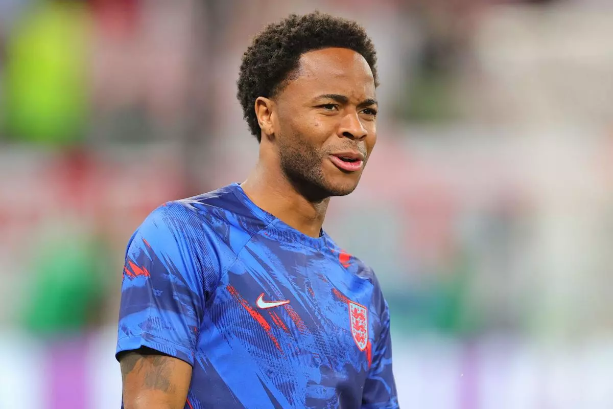 Raheem Sterling of England