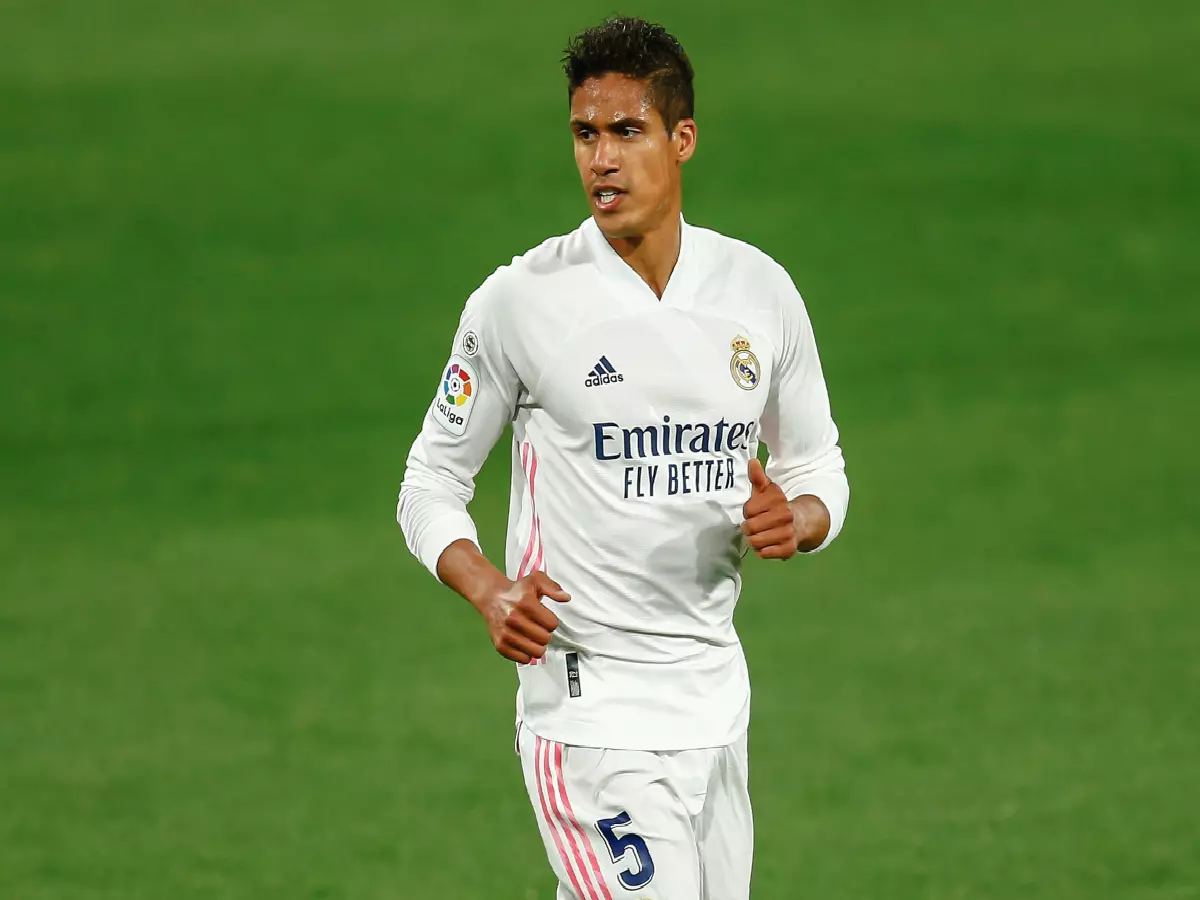 Raphael Varane in game for Real Madrid