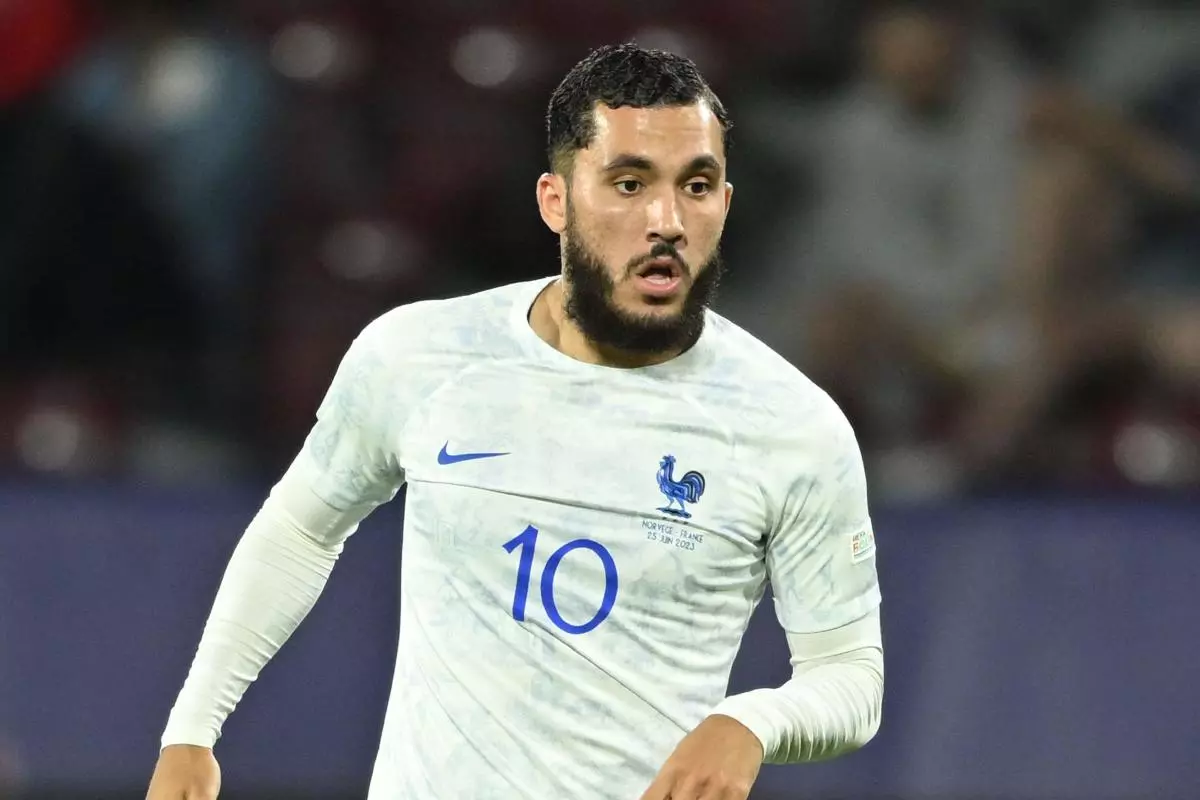 Rayan Cherki of France 25 Jun 2023