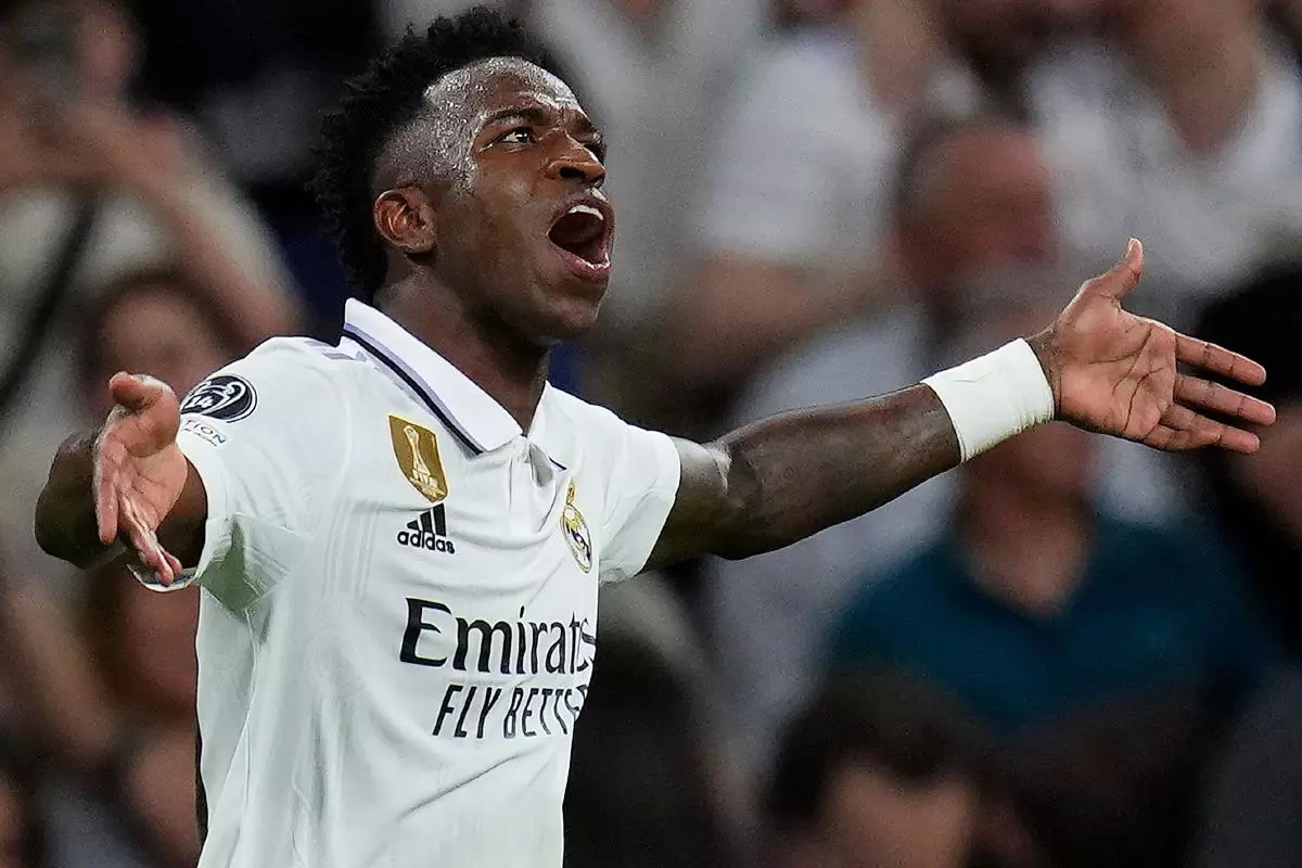 Real Madrid's Vinicius Junior