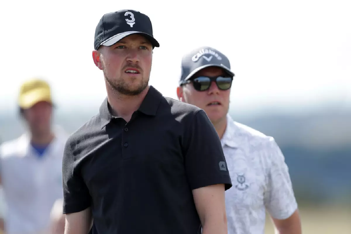 Richard Mansell at The Open - Jul 2022