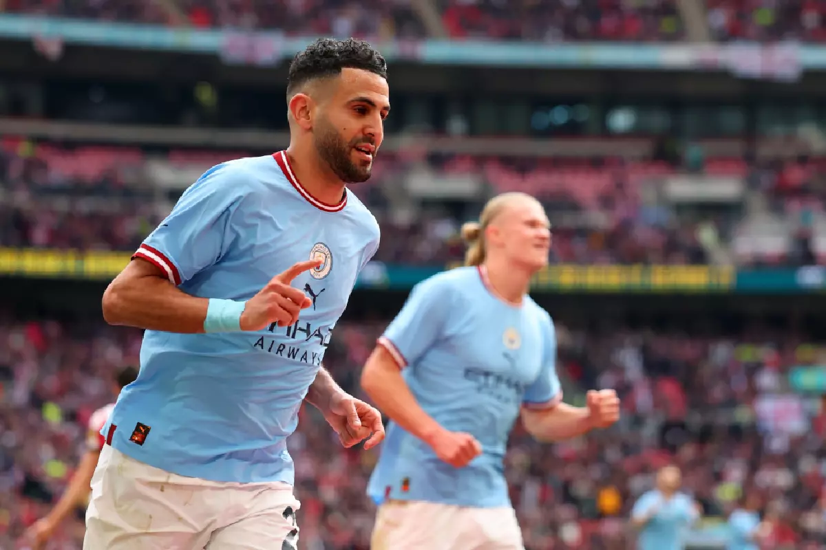 Riyad Mahrez vs Sheff United April 2023