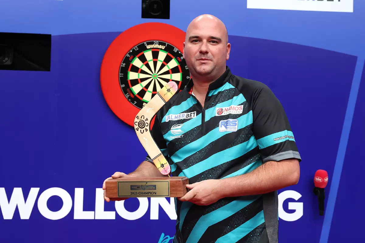 Rob Cross NSW Darts Masters