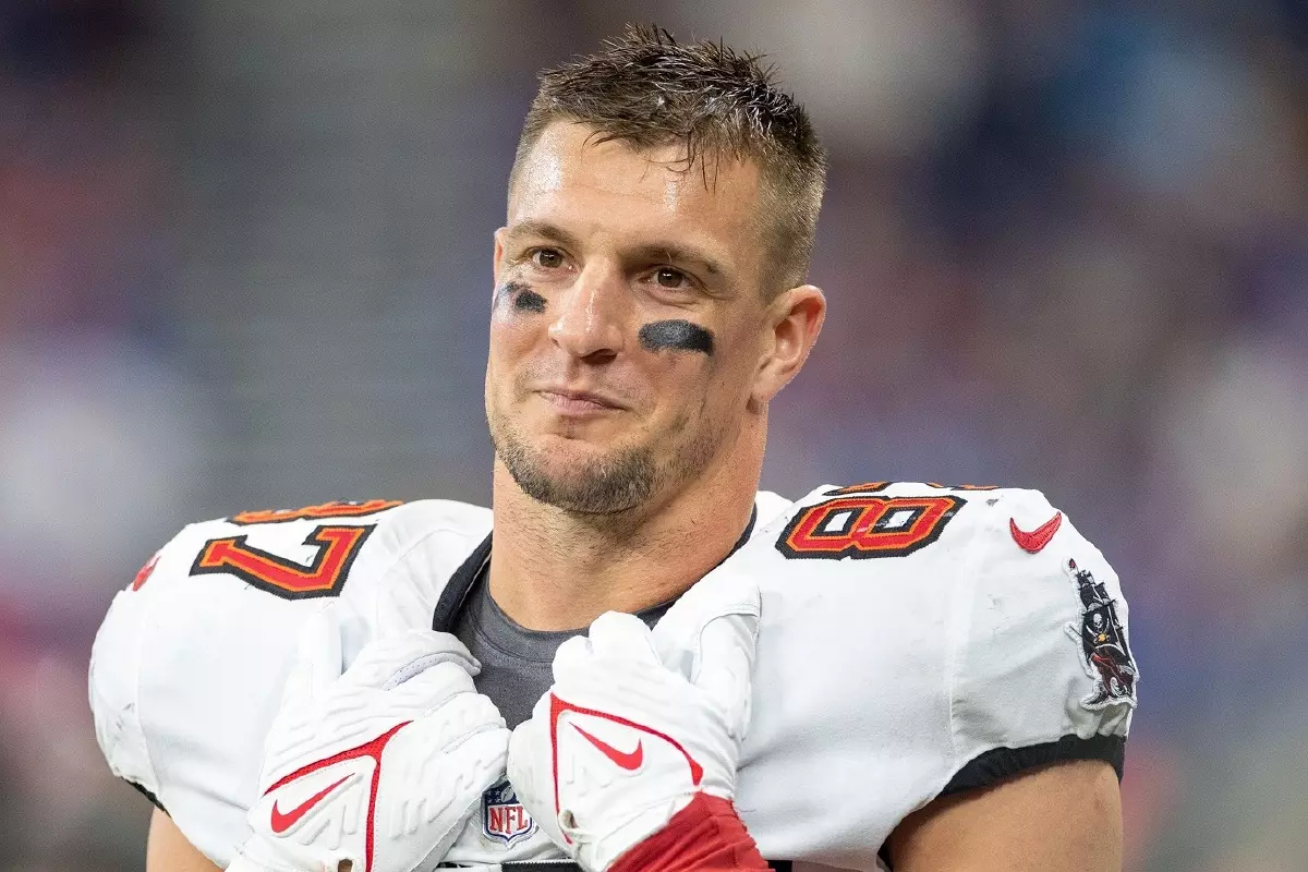 Tampa Bay Buccaneers tight end Rob Gronkowski