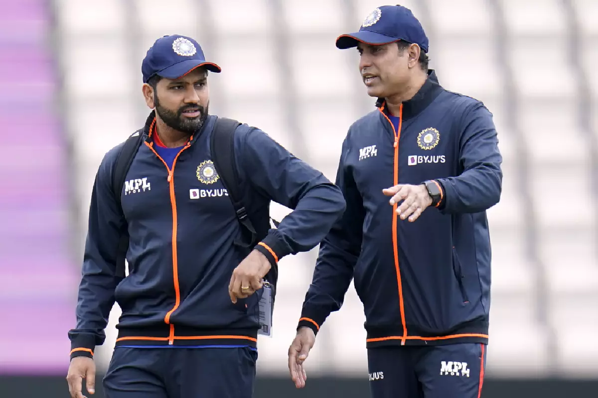 Rohit Sharma and VVS Laxman