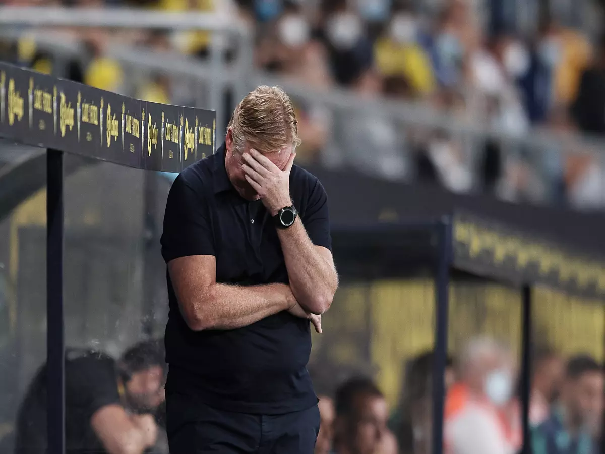 Ronald Koeman, Barcelona manager, sacked