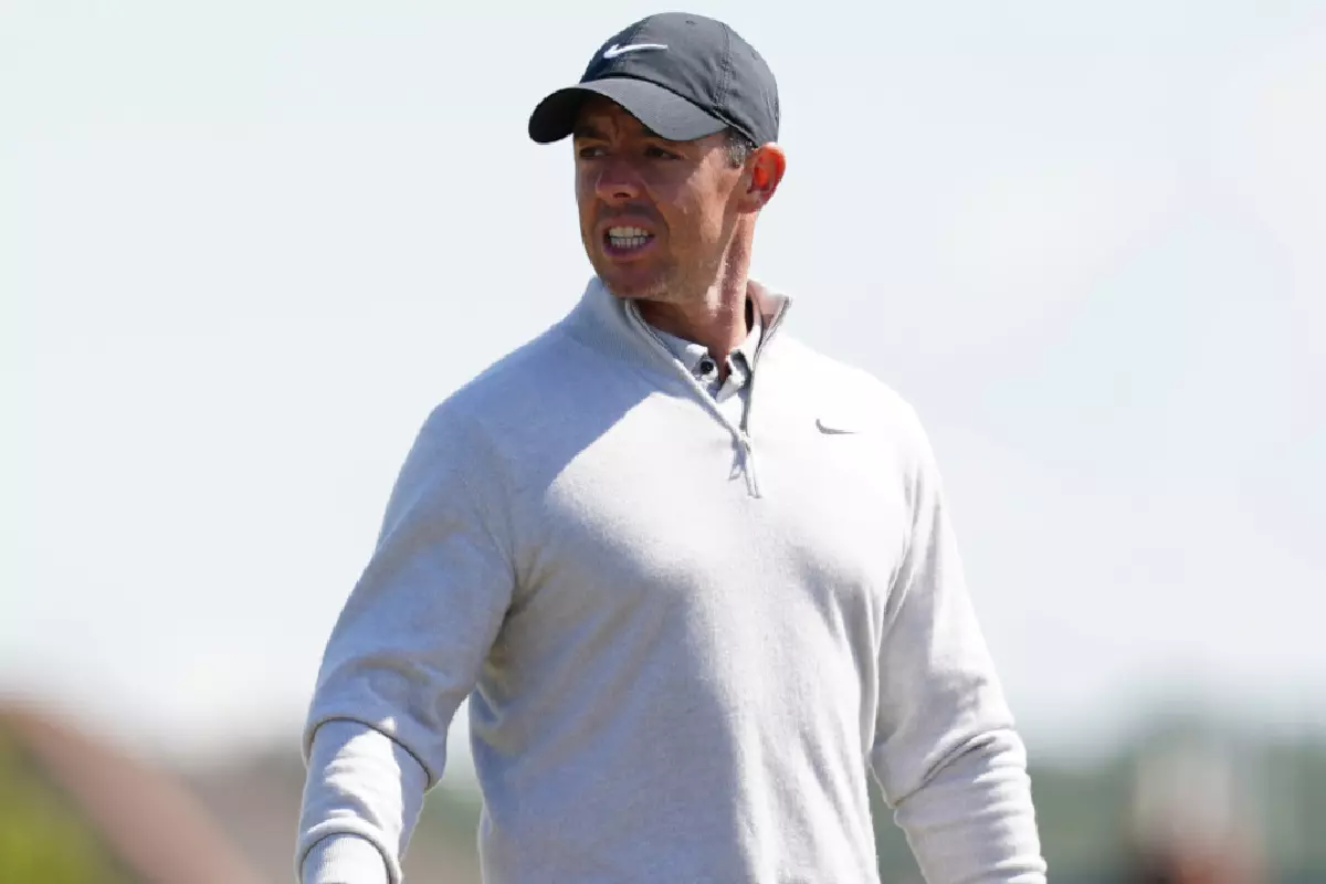 Rory McIlroy at the Open - Jul 2023