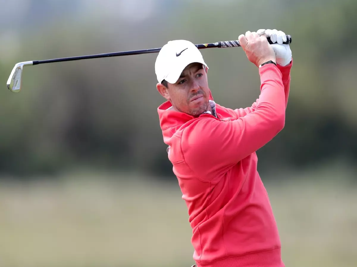 Rory McIlroy Open practice Jul21