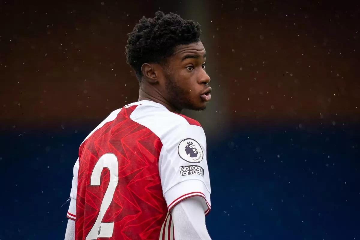 Ryan Alebiosu of Arsenal