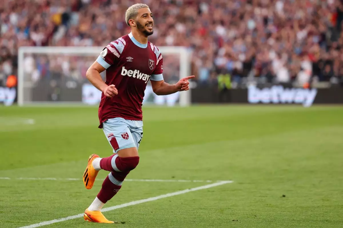 Said Benrahma of West Ham