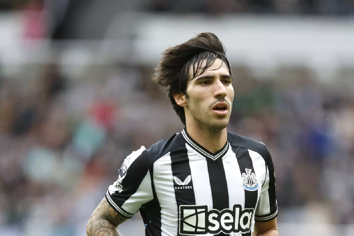 Sandro Tonali Newcaste debut 12 Aug 2023