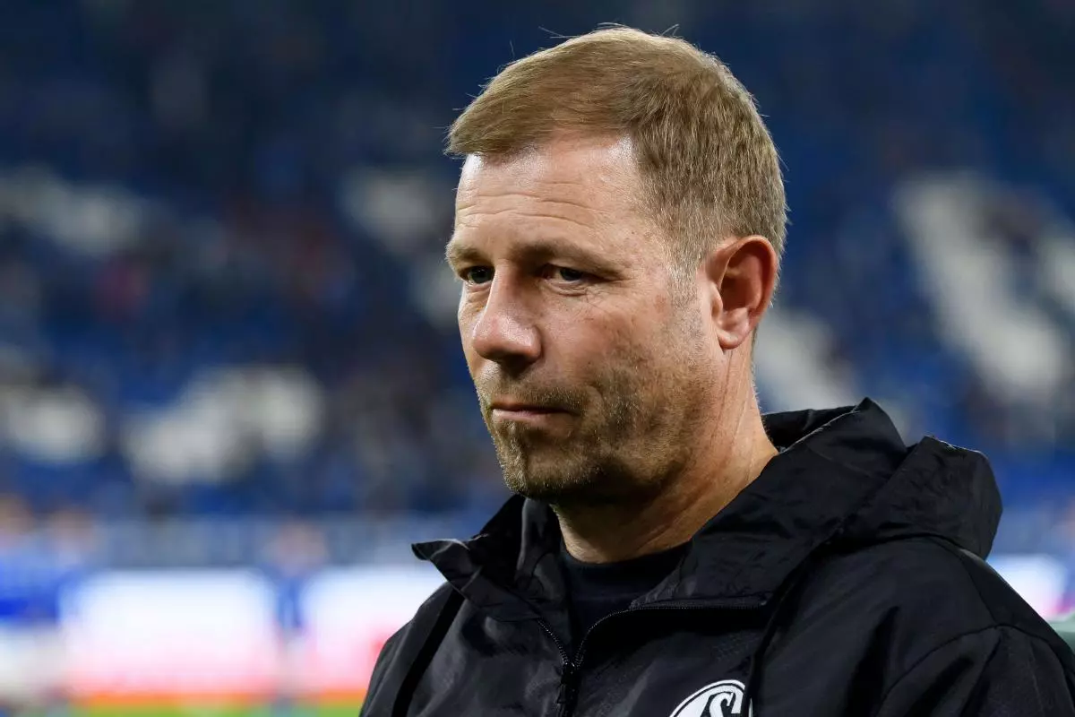 Schalke manager Frank Kramer 