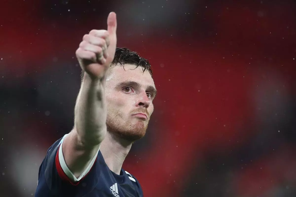 Scotland's Andrew Robertson
