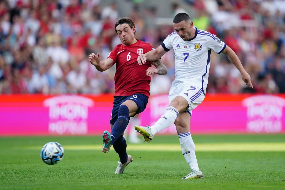 Scotland's John McGinn 