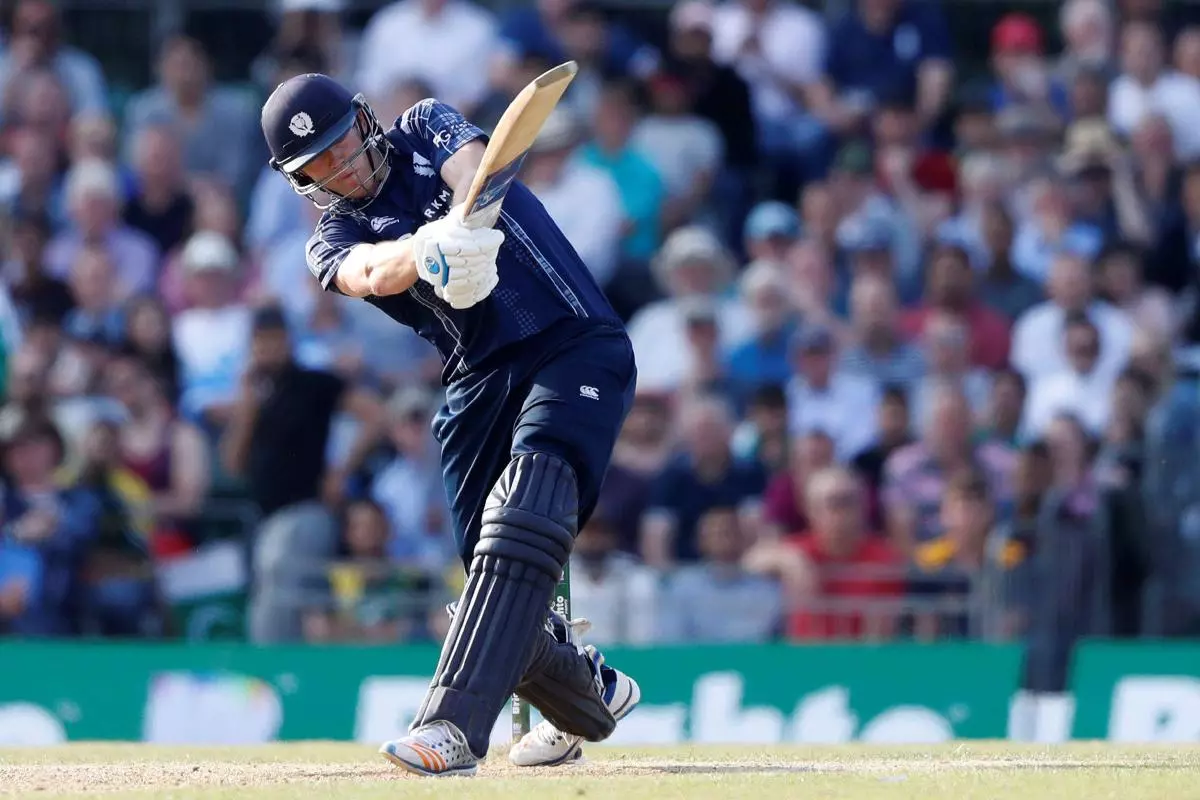 Scotland's Michael Leask