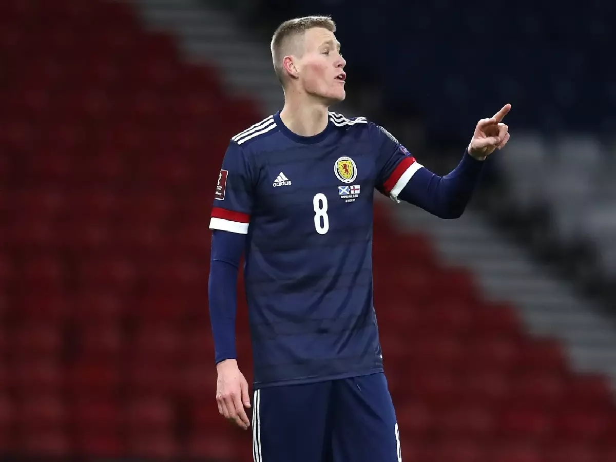 Scott McTominay representing Scotland