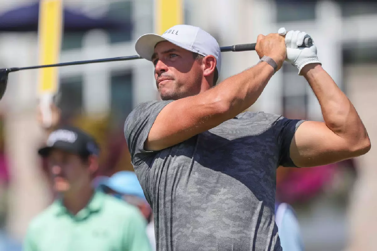 Scott Stallings at the BMW Championship