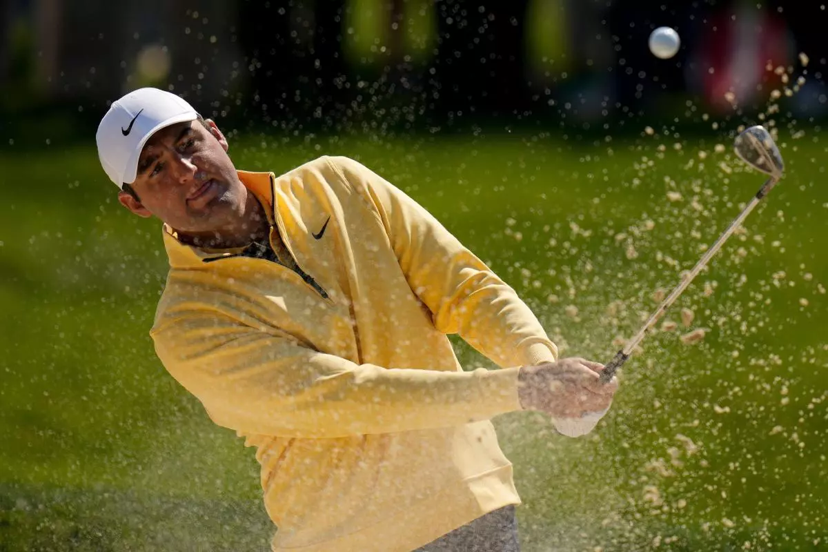 Scottie Scheffler at PGA Championship