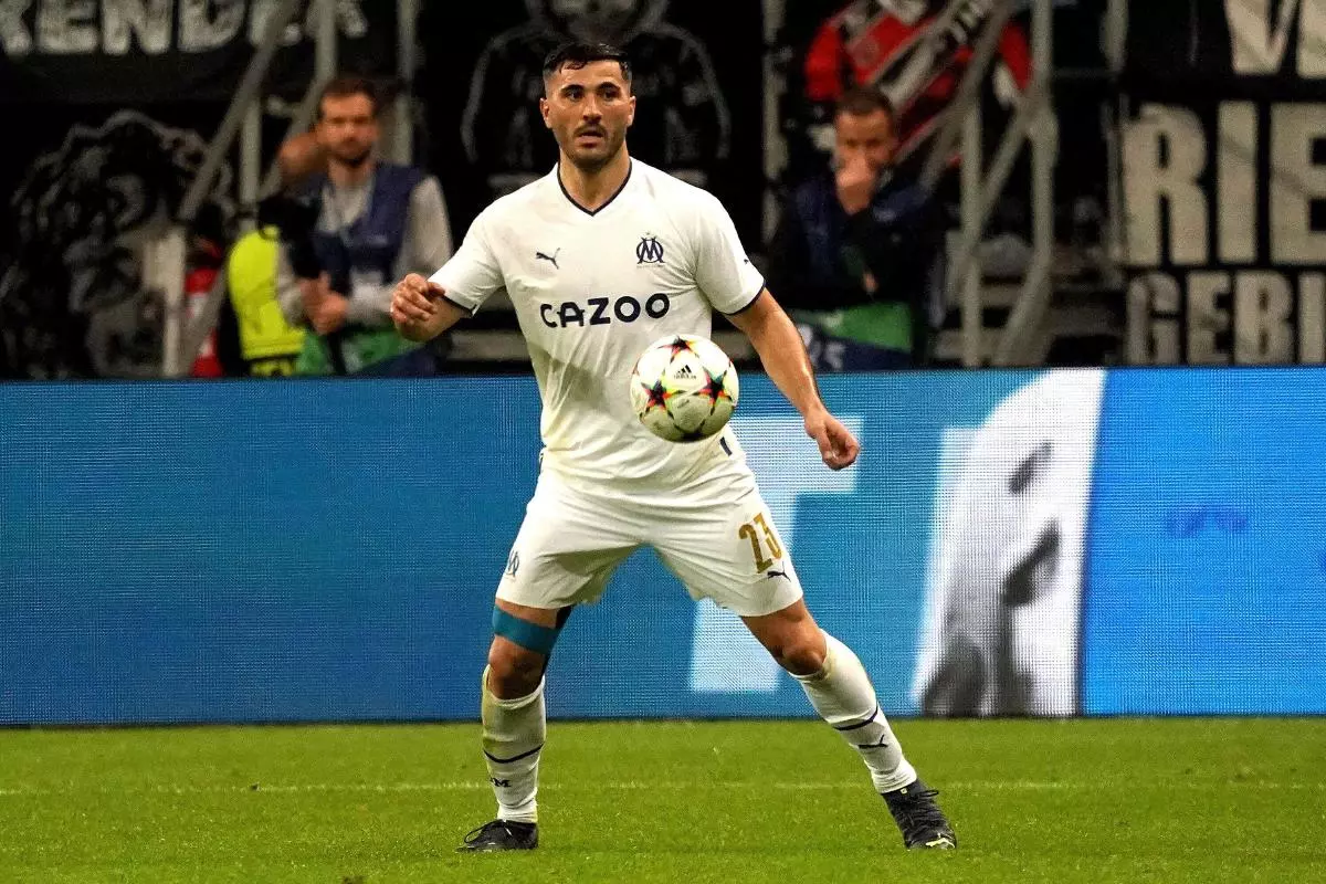 Sead Kolasinac in action for Marseille