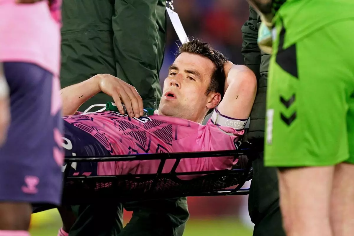 Everton defender Seamus Coleman