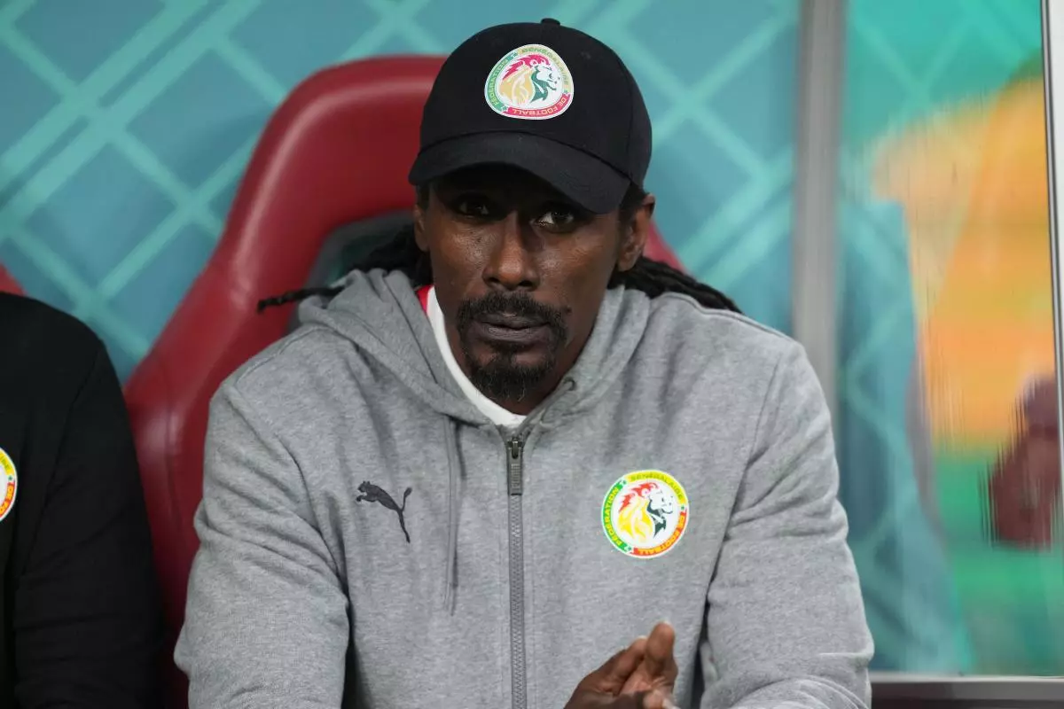 Senegal coach Aliou Cisse