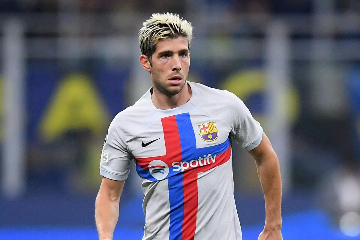 Sergi Roberto of Barcelona
