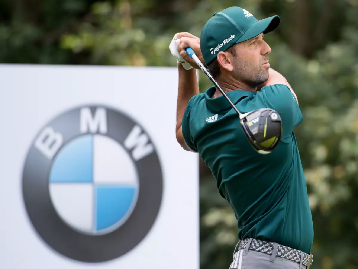 Sergio Garcia at the 2019 BMW International Open
