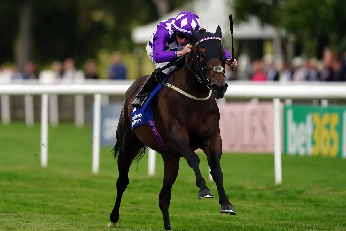 Shaquille ridden by jockey Rossa Ryan at Newmarket