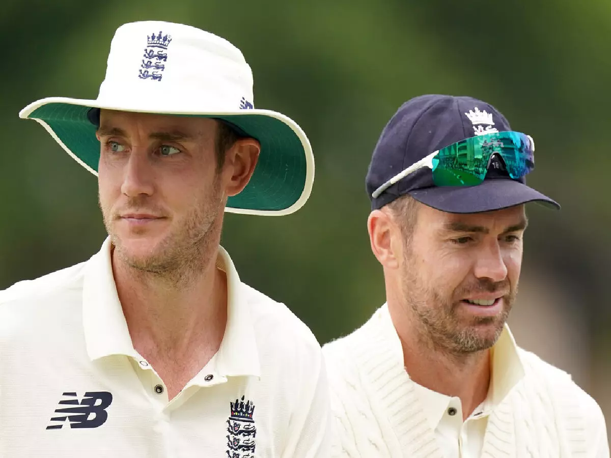 Stuart Broad and James Anderson