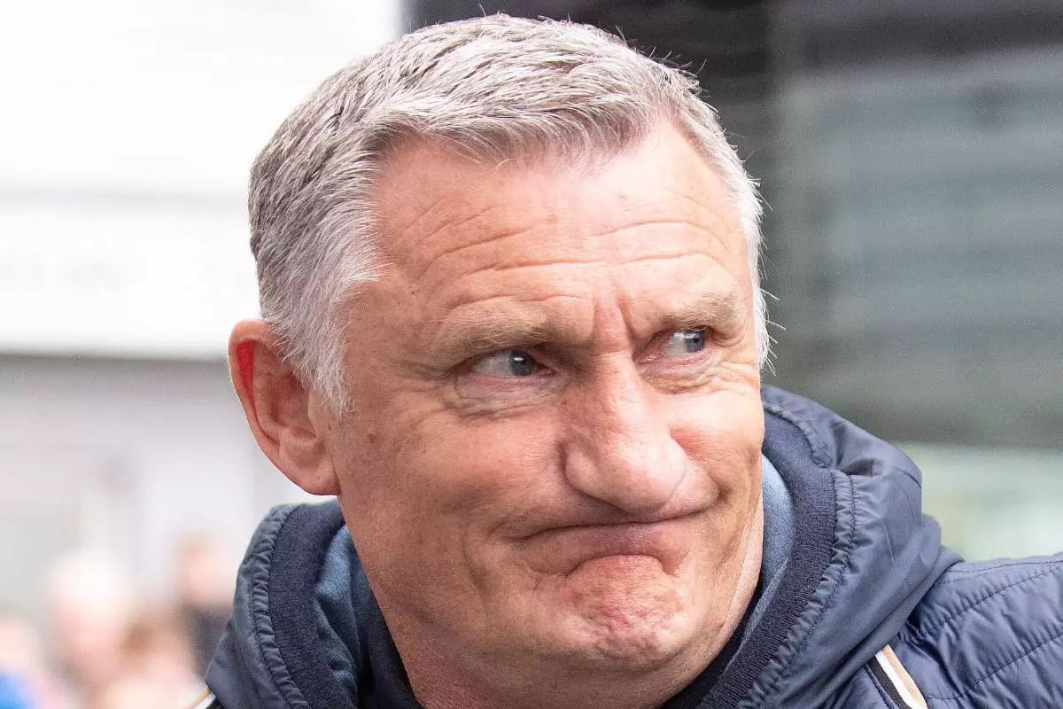 Sunderland manager Tony Mowbray