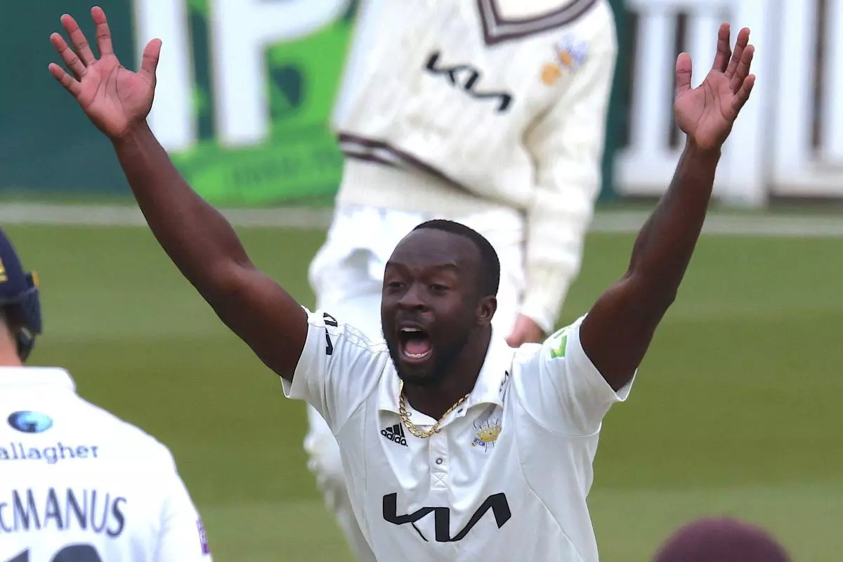 Surrey's Kemar Roach