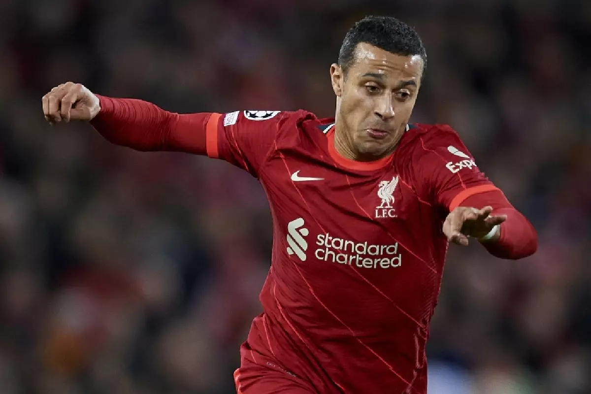 Thiago Alcantara Liverpool Nov21