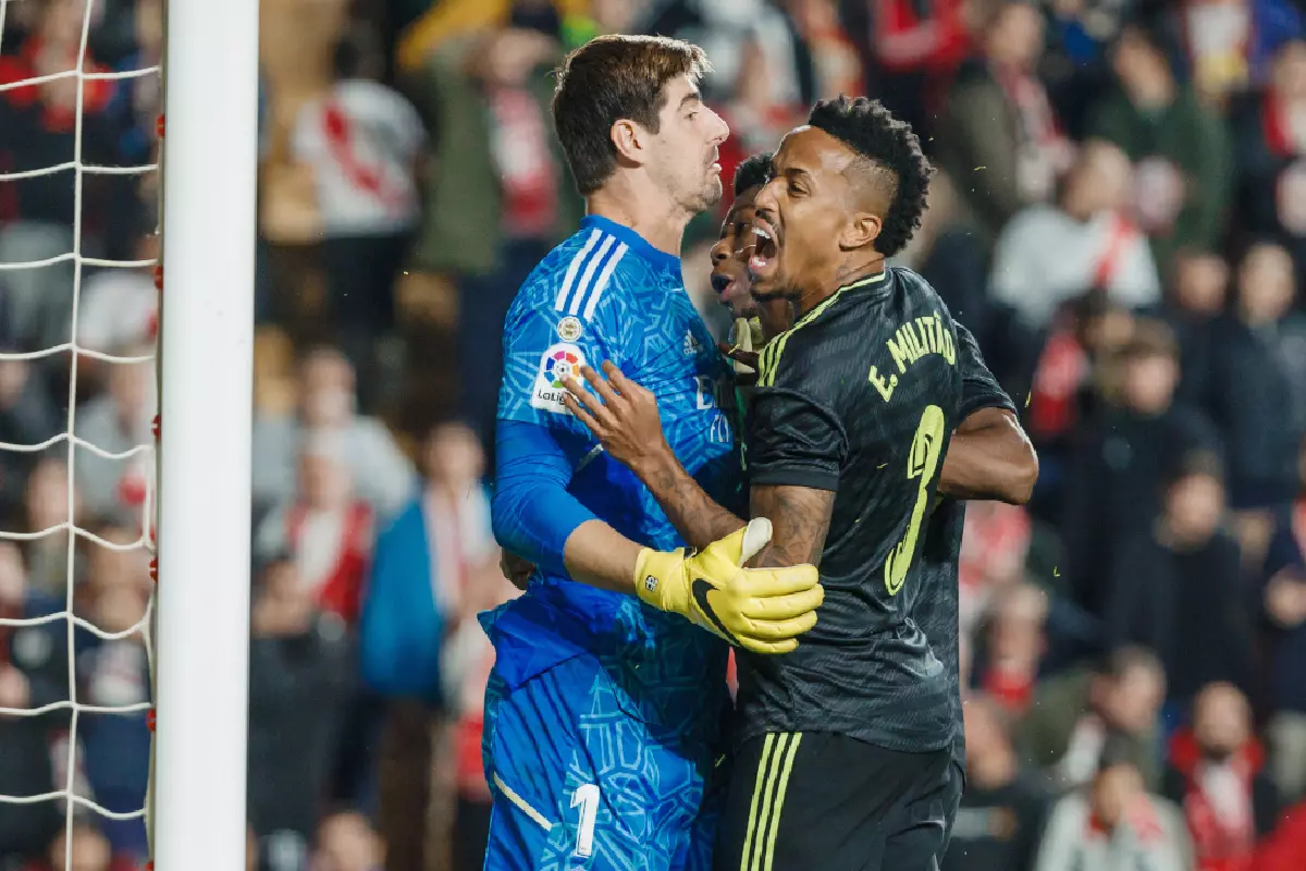 Thibaut Courtois Eder Militao Nov 22