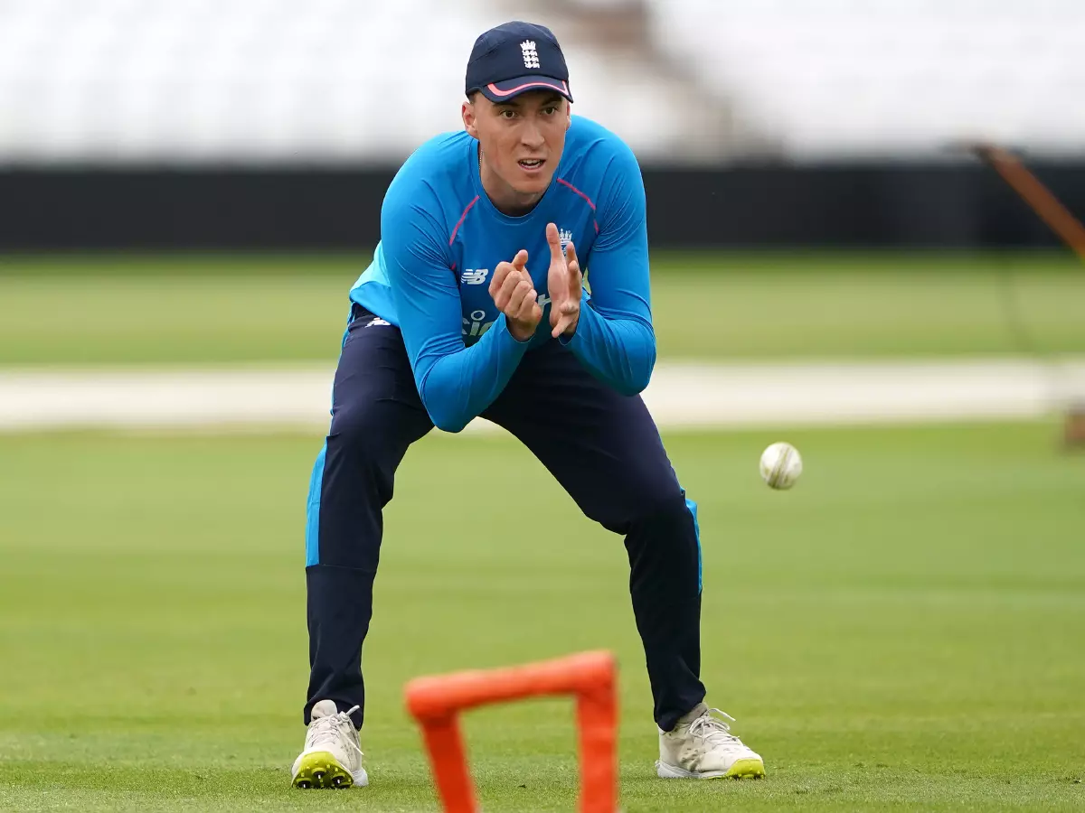 England's Tom Banton during the nets session at Trent Bridge, Nottingham. Picture date: Thursday July 15, 2021.
