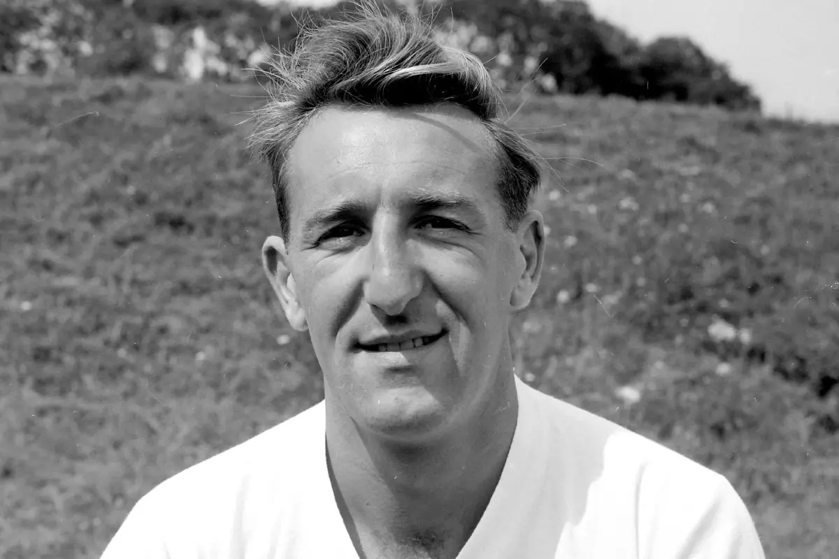 TONY MARCHI - PORTRAIT OF FOOTBALLER OF TOTTENHAM HOTSPUR SPURS FC FOOTBALL CLUB
